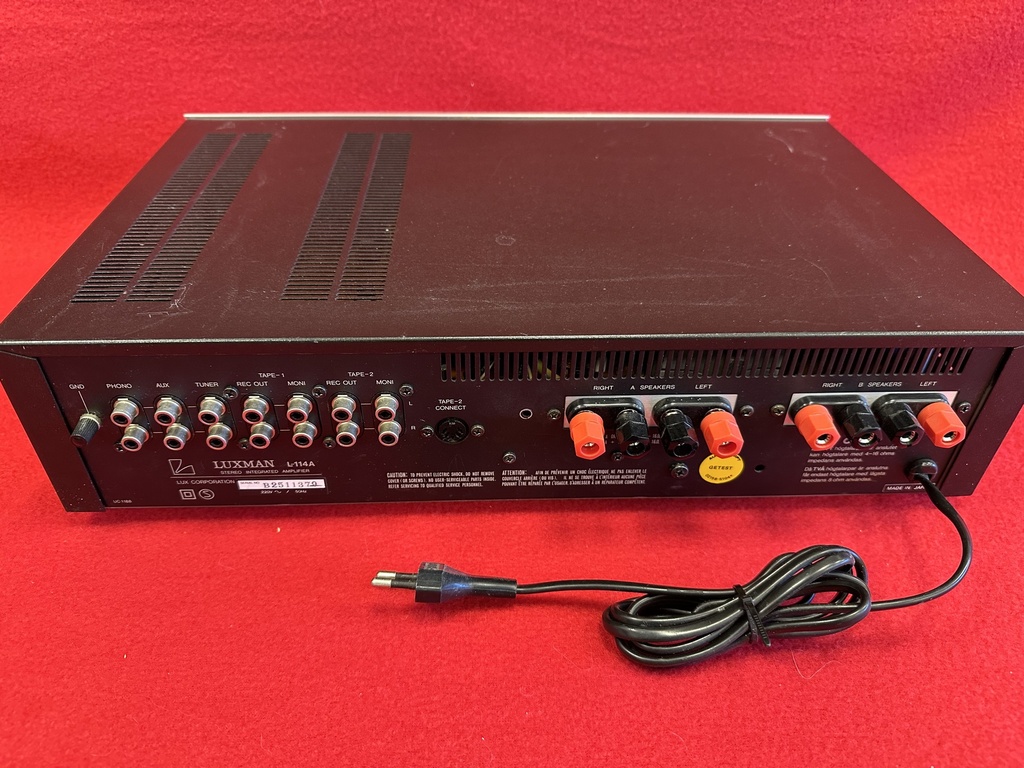 Luxman L114A (rebuild)