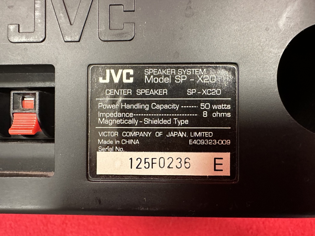 JVC SP-XC20