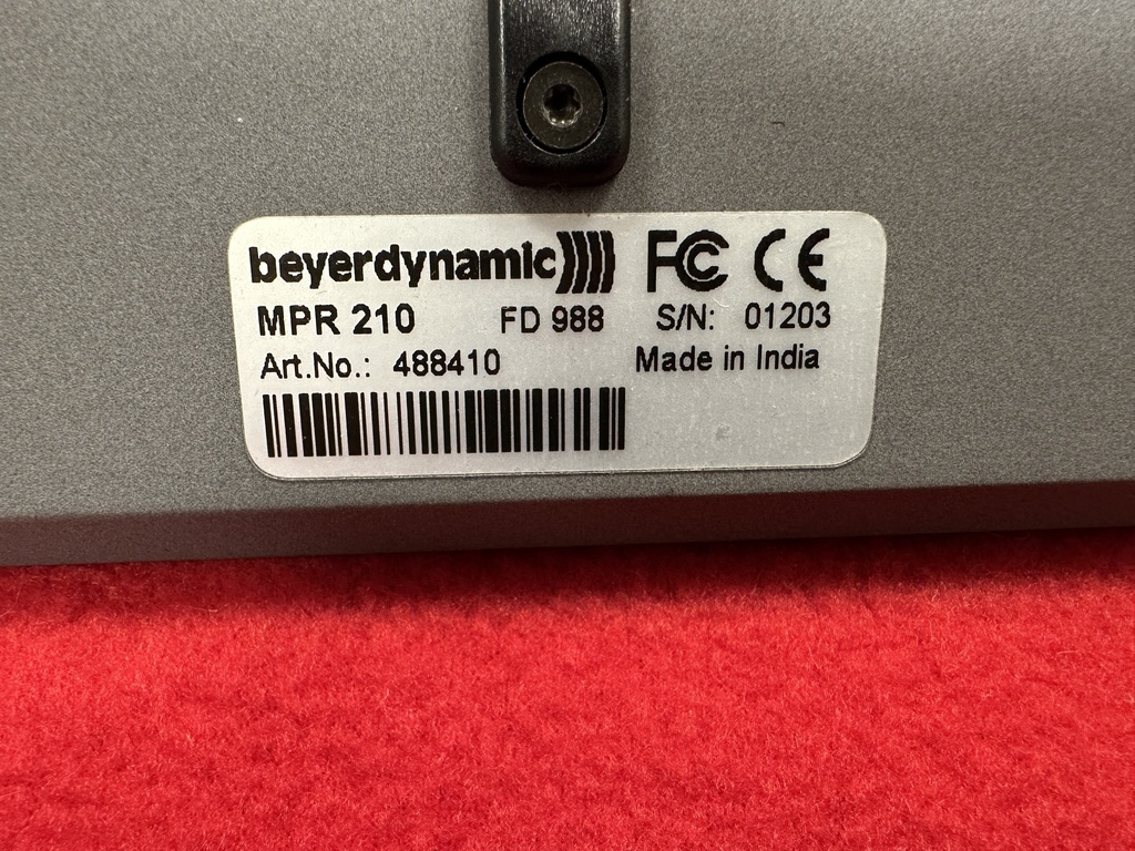 Beyerdynamic MPR210