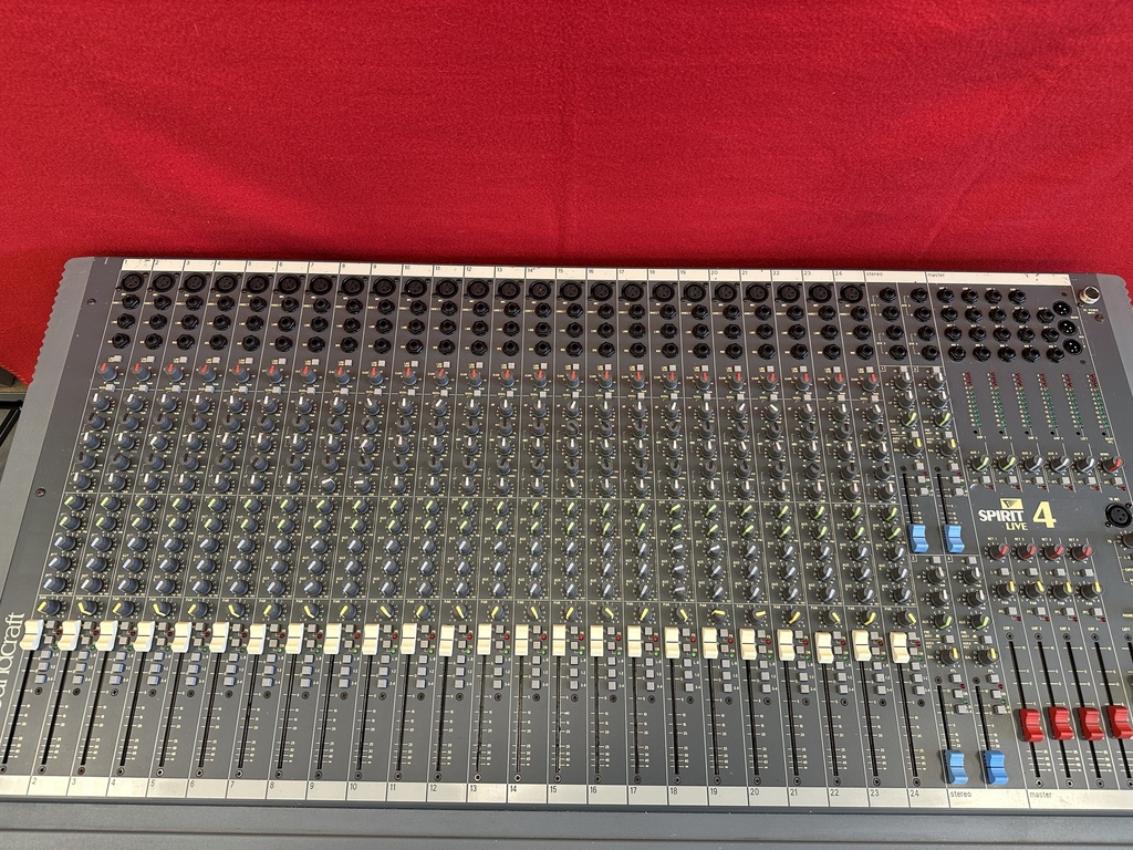 [HPA-008271] Soundcraft Spirit Live 4 24-channel (refurbished)