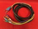 Hosa snake 4xPhono stereo – 8xPhono mono 1,8 mtr (used)